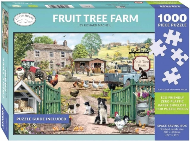 Book cover of: Jigsaw 1000 Piece - Fruit Tree Farm (L)