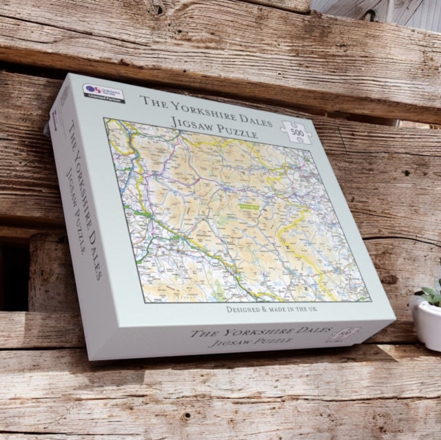 Book cover of: OS Map 500 Piece Premium Jigsaw Puzzle - Yorkshire Dales National Park