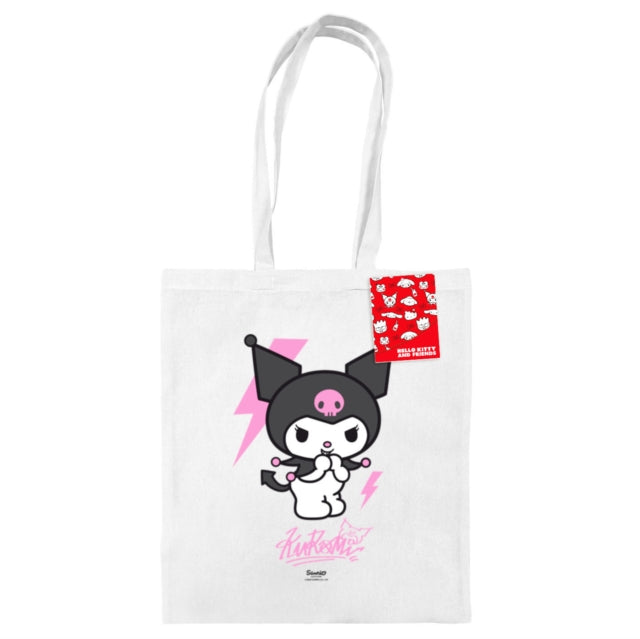 Book cover of: Kuromi (Tagged) White Tote Bag