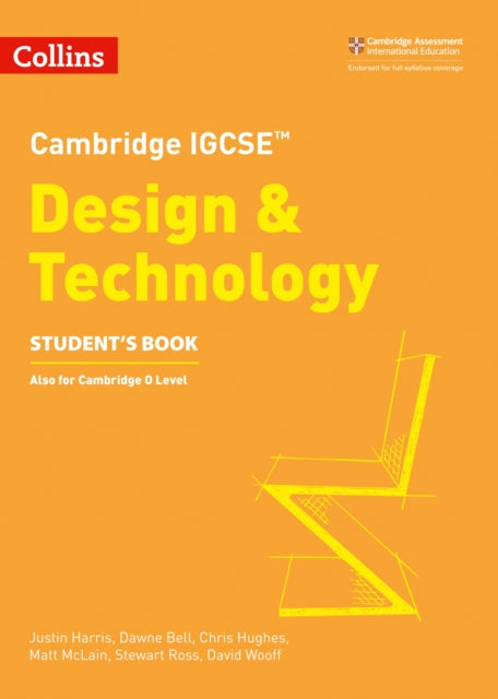 Cambridge IGCSE⢠Design & Technology Studentās Book 9780008293277 Justin Harris