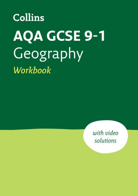 Book cover of: AQA GCSE 9-1 Geography Workbook. By: Collins Collins GCSE