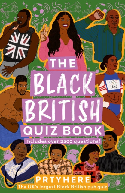 Book cover of: Black British Quiz Book. By: Prtyhere