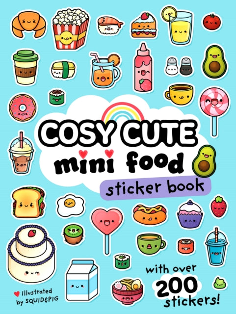 Cosy Cute Mini Food Sticker book 9780008766504 Farshore