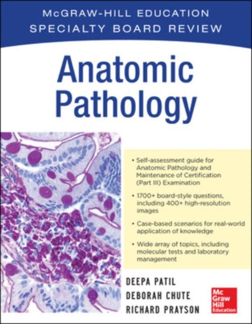 Book cover of: McGraw-Hill Specialty Board Review Anatomic Pathology. By: Deepa Patil