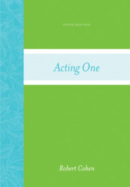 Book cover of: Acting One. By: Robert Cohen