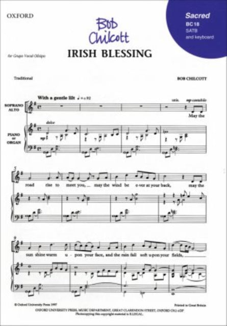 Book cover of: Irish Blessing
