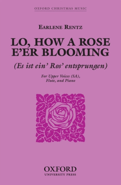 Book cover of: Lo, how a Rose e'er blooming