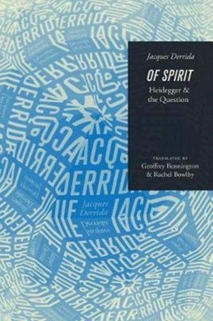 Book cover of: Of Spirit. By: Jacques Derrida