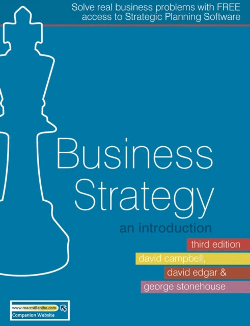 Book cover of: Business Strategy. By: Campbell, David J.