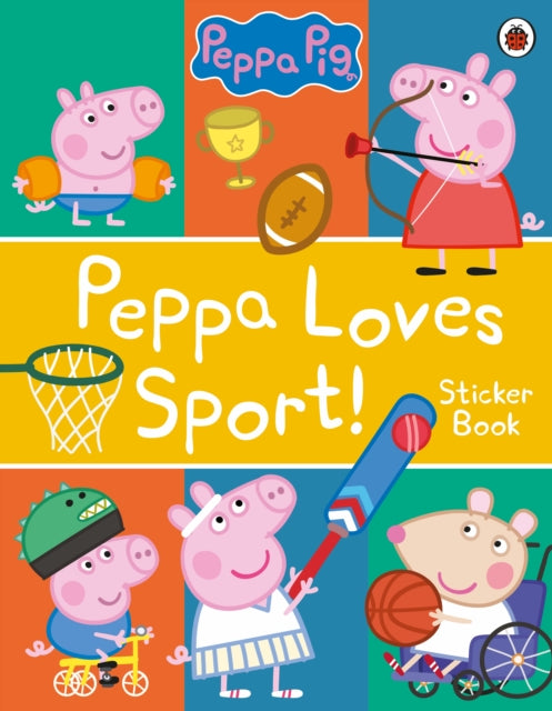 Peppa Pig: Peppa Loves Sport! Sticker Book 9780241412077 Peppa Pig