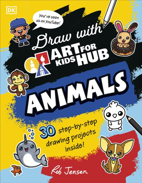 Draw with Art for Kids Hub Animals 9780241662793 Art For Kids Hub