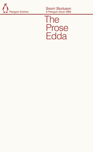 Prose Edda 9780241752296 Snorri Sturluson
