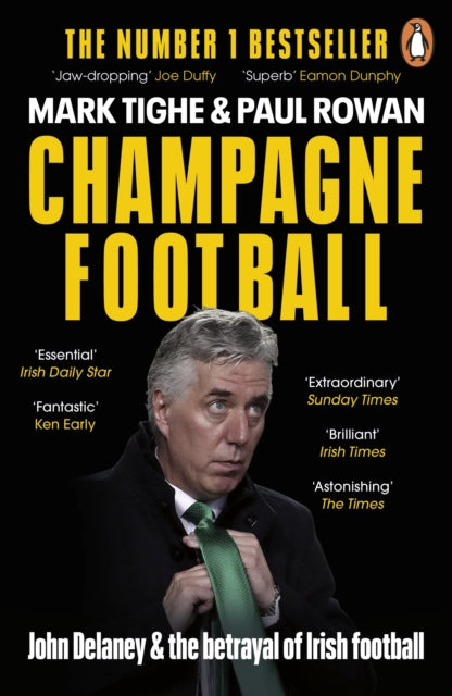 Book cover of: Champagne Football. By: Mark Tighe