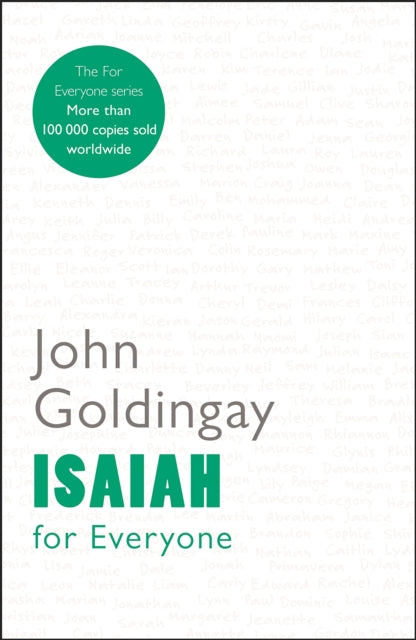 Book cover of: Isaiah for Everyone