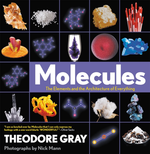 Molecules, The Elements and the Architecture of Everything 9780316480581 Theodore Gray