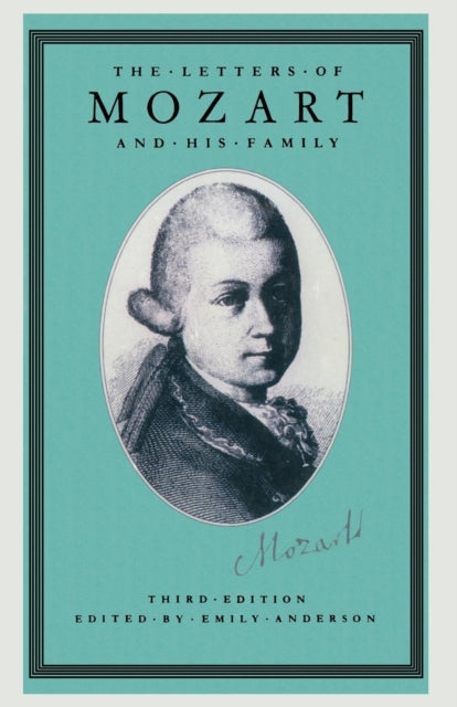 Book cover of: Letters of Mozart and his Family. By: Emily Anderson