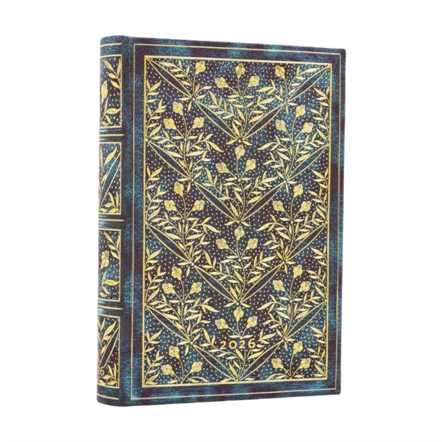 Book cover of: 2026 Wildflower Song Mini 12-month Day-at-a-Time Hardcover Flexi Dayplanner 2026 (Elastic Band Closure). By: Paperblanks