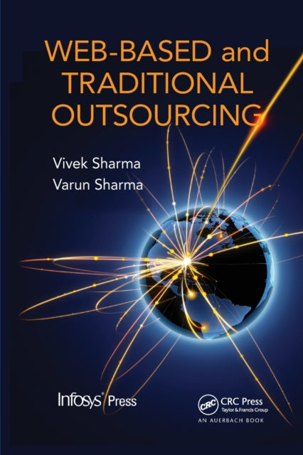 Book cover of: Web-Based and Traditional Outsourcing. By: Vivek Sharma