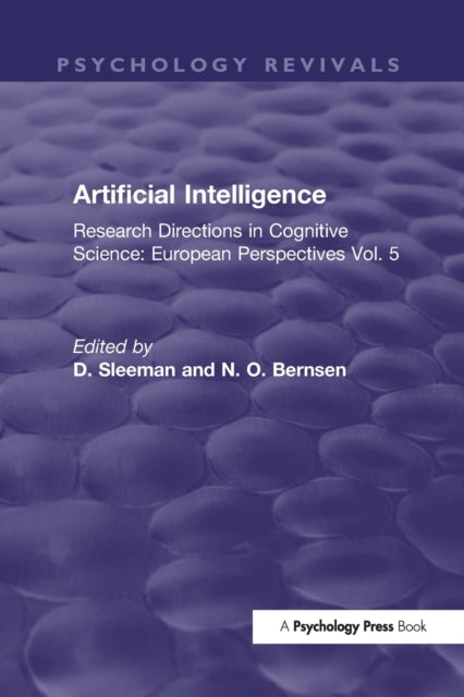 Book cover of: Artificial Intelligence. By: D. Sleeman