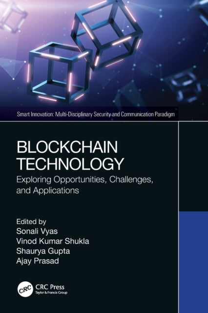 Book cover of: Blockchain Technology. By: Sonali Vyas