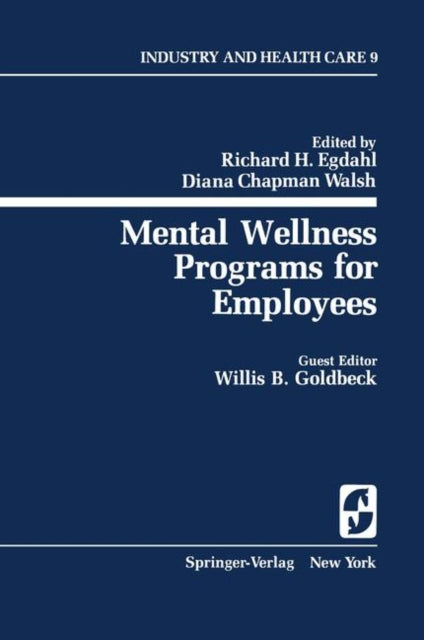Book cover of: Mental Wellness Programs for Employees