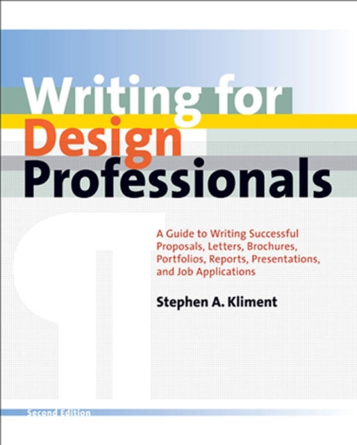 Book cover of: Writing for Design Professionals