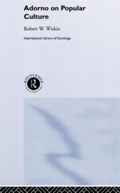 Book cover of: Adorno on Popular Culture