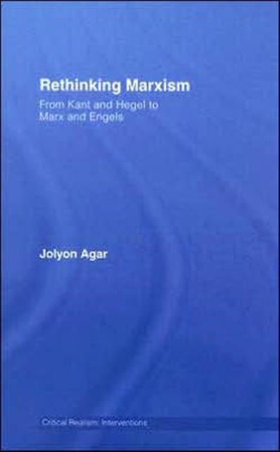 Book cover of: Rethinking Marxism. By: Jolyon Agar