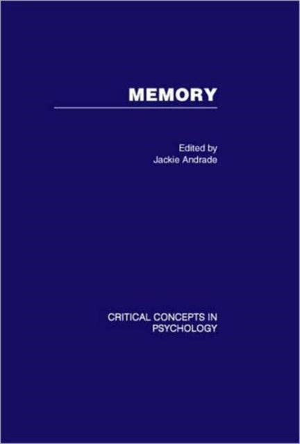 Book cover of: Memory. By: Jackie Andrade