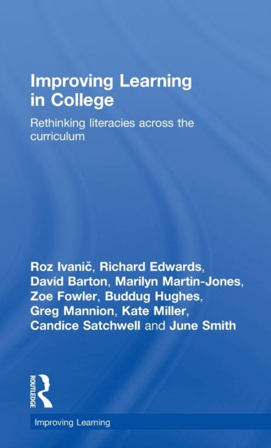 Book cover of: Improving Learning in College