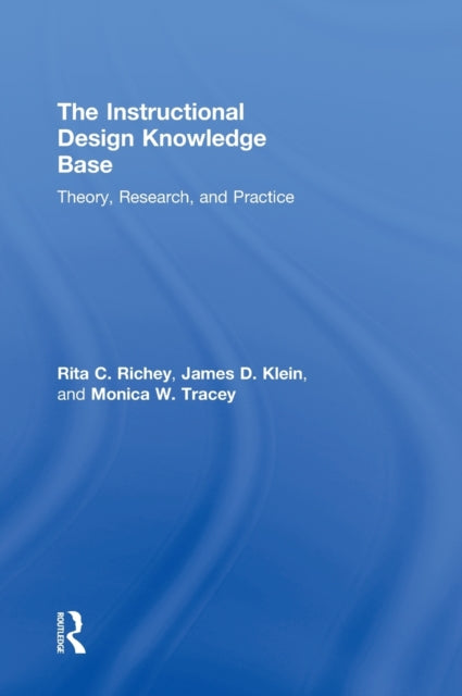 Book cover of: Instructional Design Knowledge Base. By: Rita C. Richey