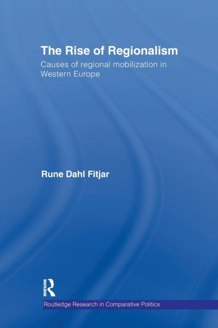 Book cover of: Rise of Regionalism. By: Rune Dahl Fitjar