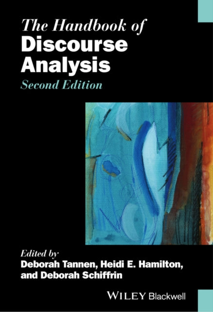 Book cover of: Handbook of Discourse Analysis. By: Deborah Tannen