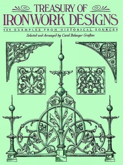Book cover of: Treasury of Ironwork Designs