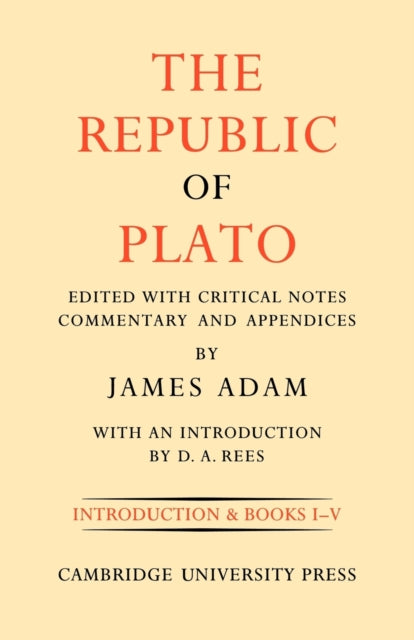 Book cover of: Republic of Plato. By: Πλάτων