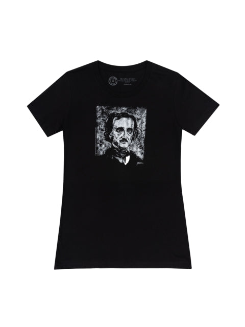 Book cover of: Edgar Allan Poe Melancholy Women's Crew T-shirt Xx-large