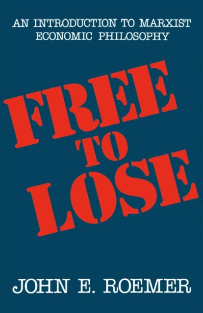 Book cover of: Free to Lose