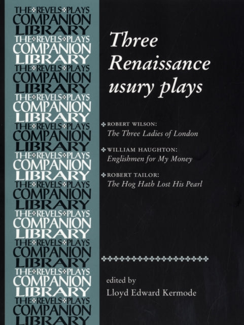 Book cover of: Three Renaissance Usury Plays
