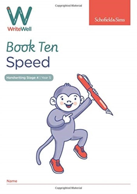 Book cover of: WriteWell 10: Speed, Year 5, Ages 9-10