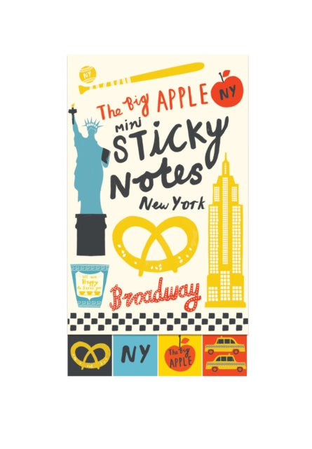 Book cover of: Big Apple Mini Sticky Notes. By: Galison