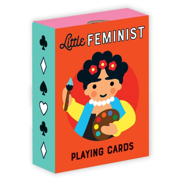 Book cover of: Little Feminist Playing Cards. By: Galison