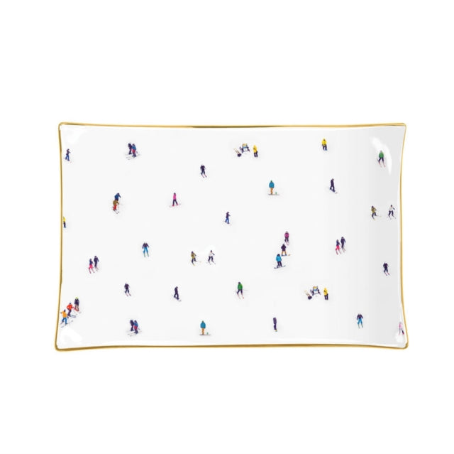 Book cover of: Gray Malin Ski Porcelain Tray. By: Galison