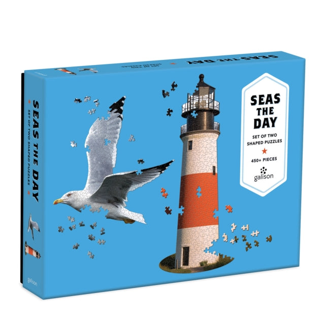Book cover of: Seas The Day 2 in 1 Shaped Puzzle
