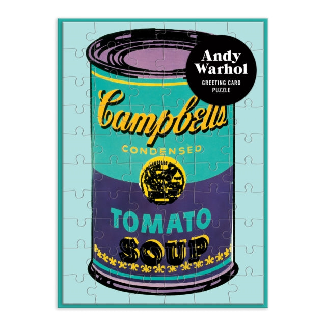 Book cover of: Andy Warhol Soup Can Greeting Card Puzzle