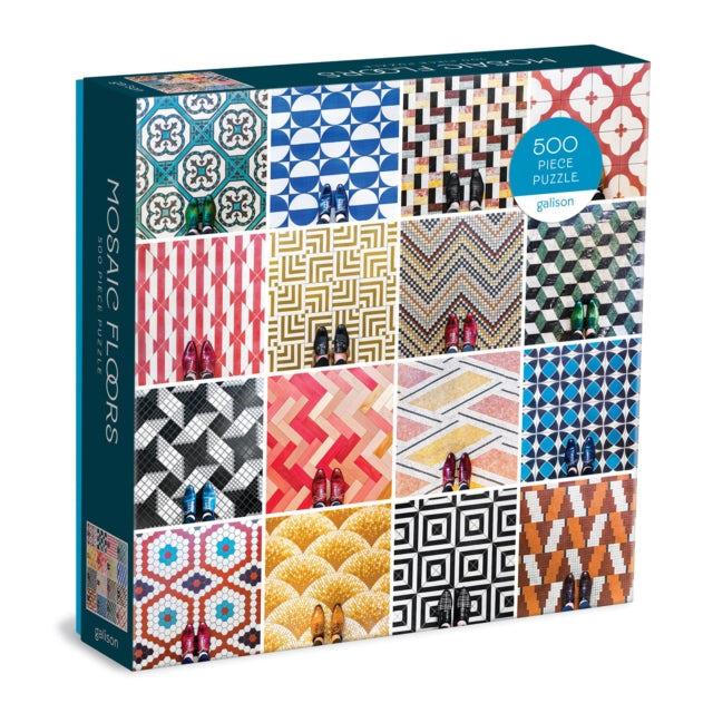 Book cover of: Mosaic Floors 500 Piece Puzzle