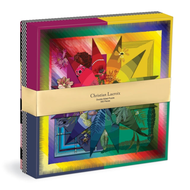 Book cover of: Christian Lacroix Botanic Rainbow 500 Piece Double-Sided Puzzle