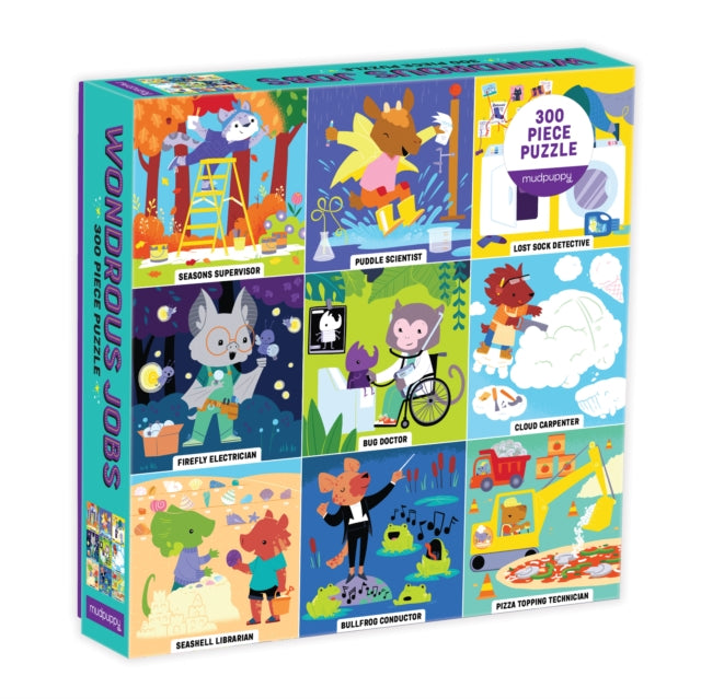 Book cover of: Wondrous Jobs 300 Piece Family Puzzle