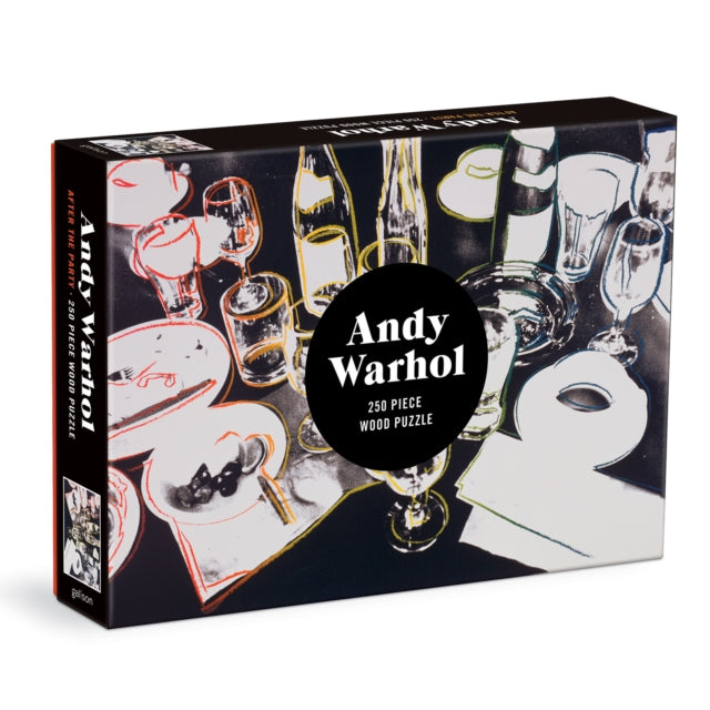 Book cover of: Andy Warhol After the Party 250 Piece Wood Puzzle
