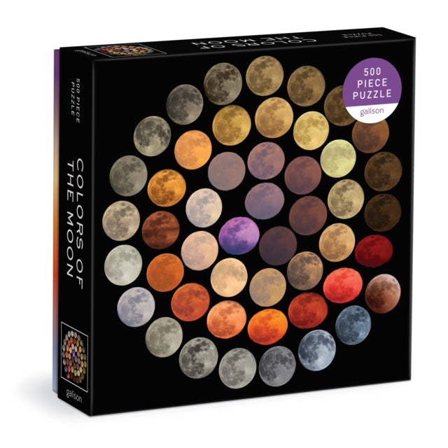 Book cover of: Colors of the Moon 500 Piece Puzzle