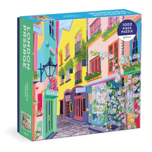 Book cover of: London Passage 1000 Piece Puzzle in Square Box